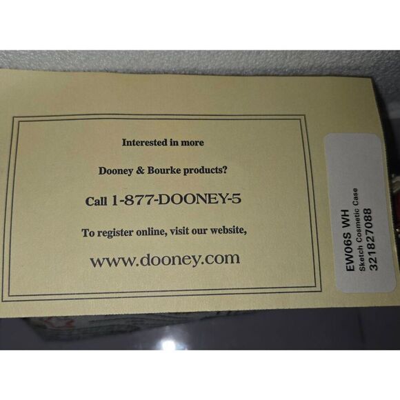 Dooney & Bourke Disney EW06S Sketch Cosmetic Case - Picture 6 of 7